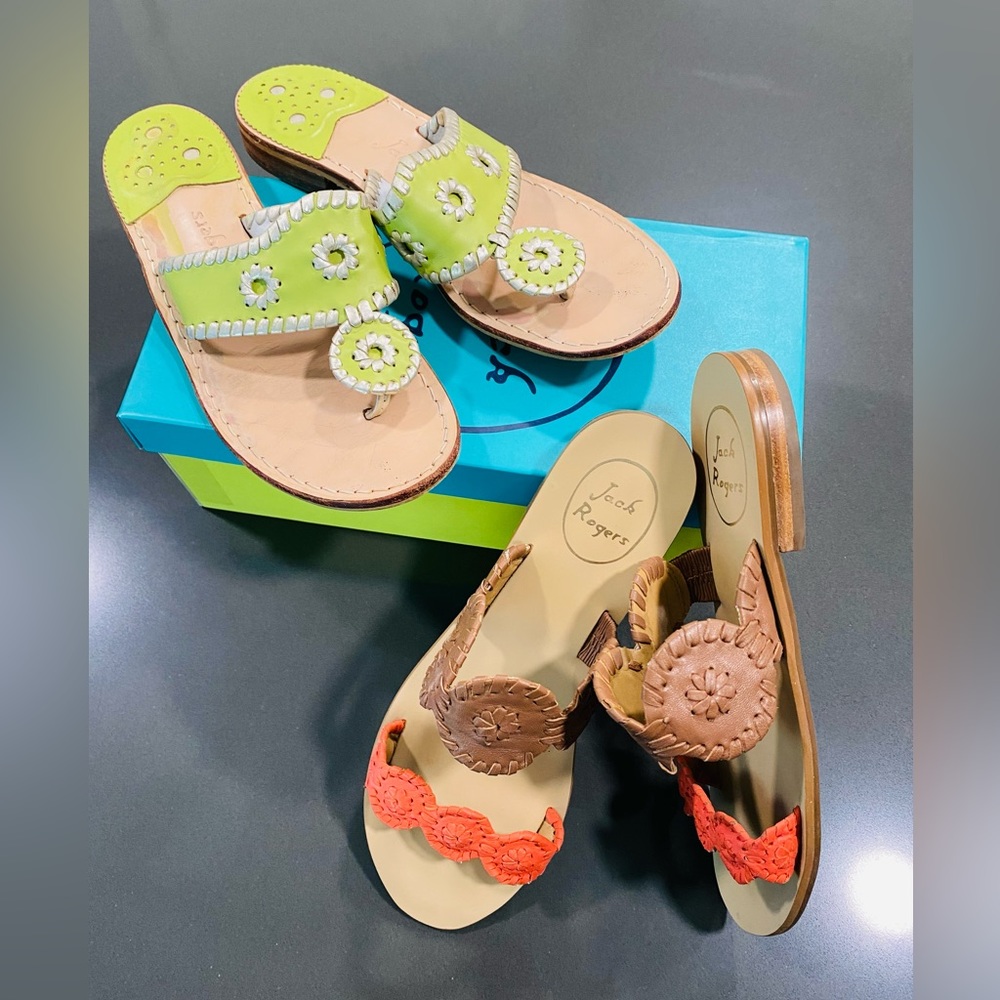 Jack Rogers Bundle - 2 Flat Sandals